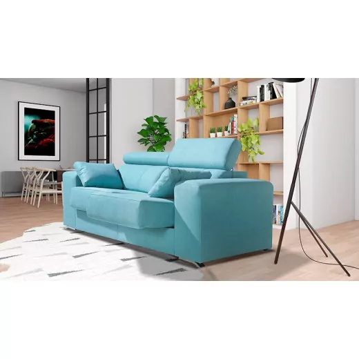 SOFA 3 PLAZAS DESLIZANTE KUARZO